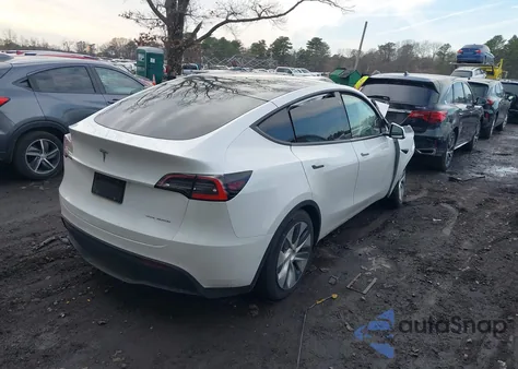 2020 Tesla Model Y Long Range Dual Motor All-Wheel Drive from USA, damaged, VIN 5YJYGDEE3LF047720